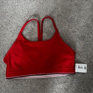 lululemon athletica Red Sports Bra